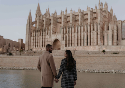 mallorca engagement photoshoot